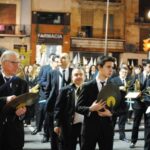 Procesión de las cofradías Santa Cena y El Lavatorio el Miércoles Santo en Orihuela (28 marzo 2018)_49