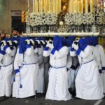 Procesión de las cofradías Santa Cena y El Lavatorio el Miércoles Santo en Orihuela (28 marzo 2018)_60