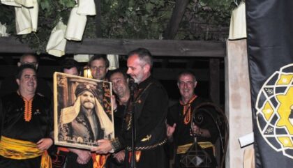 Recepción del embajador moro 2018, de los Moros Viejos de Aben Mohor, Enrique Riquelme, de las Fiestas de la Reconquista y de Moros y Cristianos, en Orihuela (29 junio 2018)_22