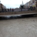 Río Segura en Orihuela por el puente de Ociopía, pasarela de Las Salesas y Puente Viejo (19 diciembre 2016)_7
