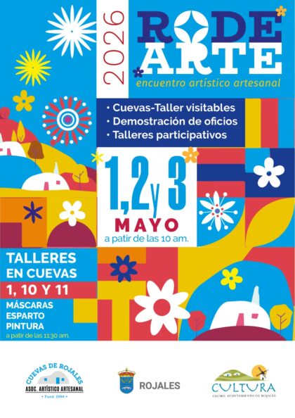 Rojales, evento: Exposición de pinturas y dibujos 'Rodulfo en Rojales' en el encuentro ‘Rodearte’, dentro de los actos de mayo de la Concejalía de Cultura