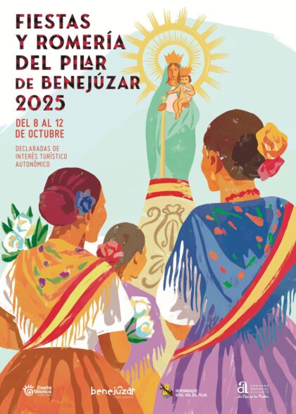 Benejúzar, evento: Actuación del grupo folclórico 'El Pilar' de Benejúzar, dentro de los actos de las fiestas en honor a la Virgen del Pilar