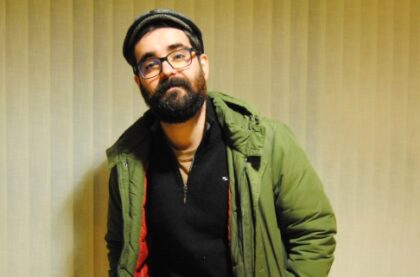 El escritor oriolano de Desamparados, Dima Pardo López./GM Dimas Pardo López, escritor de su ópera prima, 'Superground': "El libro es un pupurri de todo lo que me intriga a mí y espero que le intrigue al público. Es una forma de pensamiento"