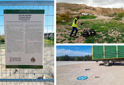 Las labores previas consistieron en desbroce del terreno, reparación del vallado de acceso y señalización de la zona./TCVB La Concejalía de Patrimonio Histórico iniciará la excavación arqueológica en el Yacimiento de Los Saladares en menos de dos semanas
