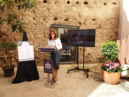 Las rutas turísticas de mayo fueron presentadas por la edil de Turismo y Festividades./GM Orihuela, evento: Inscripción a las rutas turísticas guiadas y gratuitas de mayo 2021 'Orihuela te espera', organizadas por la Concejalía de Turismo y Festividades