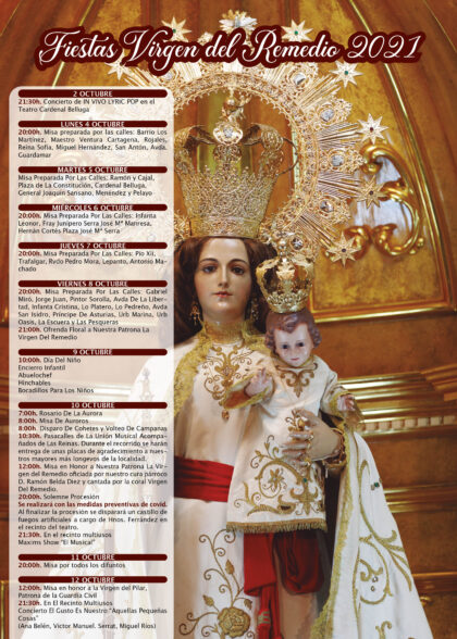 San Fulgencio, evento: Celebración de la misa de Auroros, dentro de los actos de las fiestas de la Virgen del Remedio organizados por la Concejalía de Fiestas