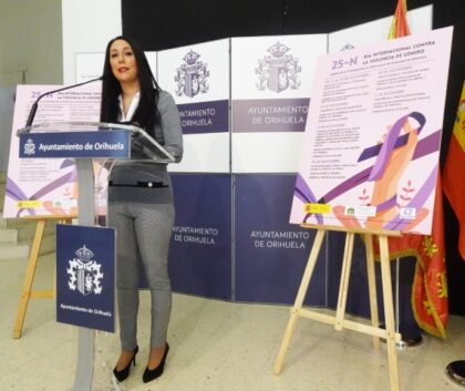 La Concejalía de Igualdad ha preparado un amplio programa de actividades con motivo del 25N con una marcha final por la eliminación de la violencia a la mujer