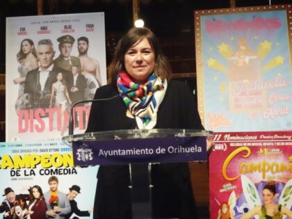La edil de Cultura, Mar Ezcurra, ha presentado todos los actos culturales de este espacio durante los próximos meses./GM La Concejalia de Cultura muestra la nueva y variada programación del Teatro Circo 'Atanasio Die' para toda la familia que se desarrollará entre febrero y junio