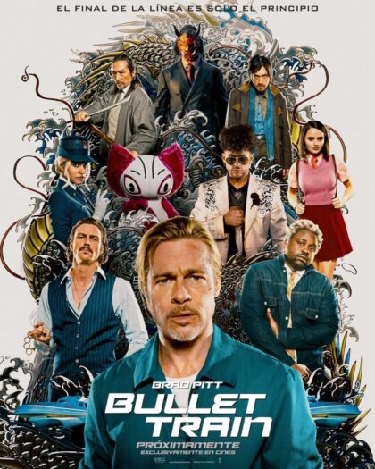 Callosa de Segura, evento cultural: Sesión de cine de estreno con la película estadounidense 'Bullet train' (2022), de David Leitch y con Brad Pitt, dentro del 'Cine de verano' organizado por la Concejalía de Cultura