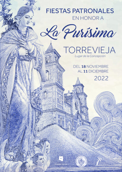 Torrevieja, evento: Celebración de la misa por los valores cristianos de la juventud, dentro de los actos de las fiestas patronales en honor a La Purísima Concepción 2022 organizados por la Concejalía de Fiestas