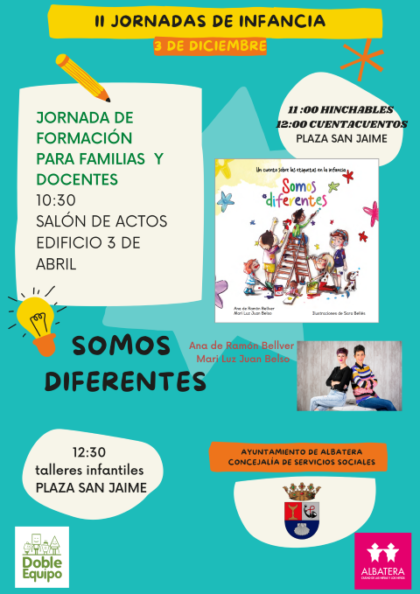 Albatera, evento: Talleres infantiles, dentro de los actos de las II Jornadas de Infancia organizadas por las Concejalía de Servicios Sociales