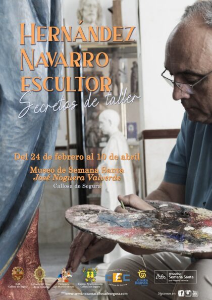 Callosa de Segura, evento: Exposición 'Secretos de taller', por el escultor Hernández Navarro, dentro de los actos organizados por la Junta Central de Semana Santa