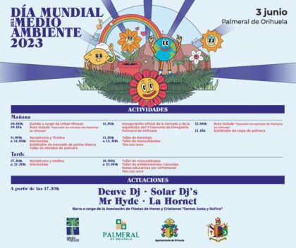 Orihuela, evento: Talleres de reciclaje y de manualidades y actividad de tiro con arco, dentro de las actividades del Día Mundial del Medio Ambiente organizadas por la Concejalía de Medio Ambiente