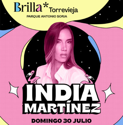 India Martínez y Melendi inauguran la tercera edición del Festival 'Brilla Torrevieja'