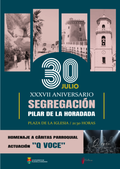 Pilar de la Horadada, evento: Celebración de la misa del XXXVII aniversario de la segregación, dentro de los actos conmemorativos del XXXVII aniversario de la segregación del municipio organizados por el Ayuntamiento