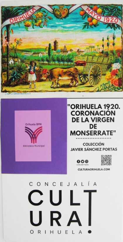 Orihuela, evento: Romería de Nuestra Señora de Monserrate con el traslado de la patrona, dentro de los actos de las fiestas patronales de la Virgen de Monserrate organizados por el Ayuntamiento