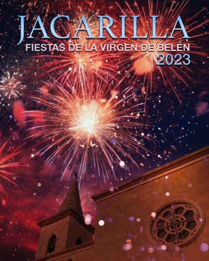 Jacarilla, evento: Procesión de Nuestra Señora de Belén con la Unión Musical de Jacarilla y castillo de fuegos artificiales, dentro de los actos de las fiestas patronales en honor a la Virgen de Belén