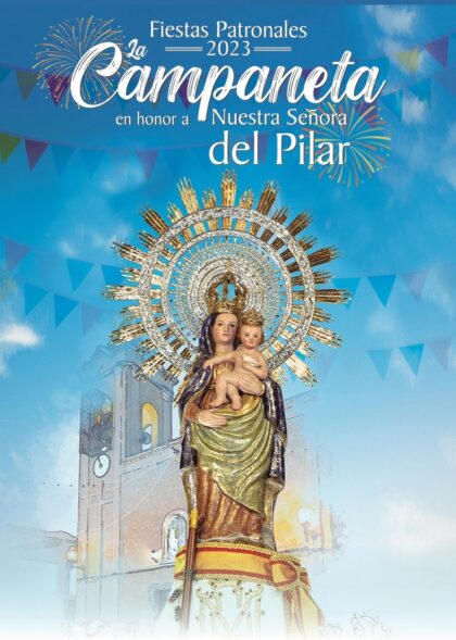 La Campaneta de Orihuela, evento: Celebración de la misa ofrecida por Pro-Pópulo, dentro de las fiestas patronales en honor a la Virgen del Pilar 2023
