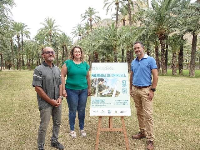 La Concejalía de Medio Ambiente convoca el II Premio Internacional de Pintura 'Palmeral de Orihuela'