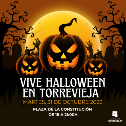 Torrevieja, evento: Inicio de la ruta por los comercios locales por los más pequeños, dentro de las actividades para la celebración de la fiesta de 'Halloween' del Ayuntamiento