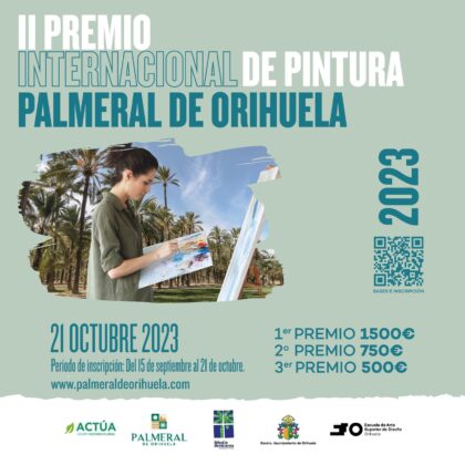 Orihuela, evento: II Premio Internacional de Pintura 'Palmeral de Orihuela', organizado por la Concejalía de Medio Ambiente