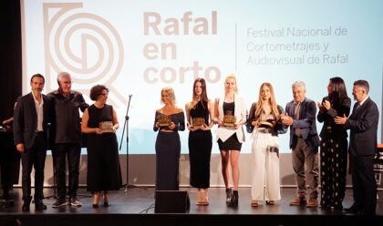 Verónica Romero y Alejandro Tous ponen el broche de oro a la duodécima edición del festival ‘Rafal en Corto’