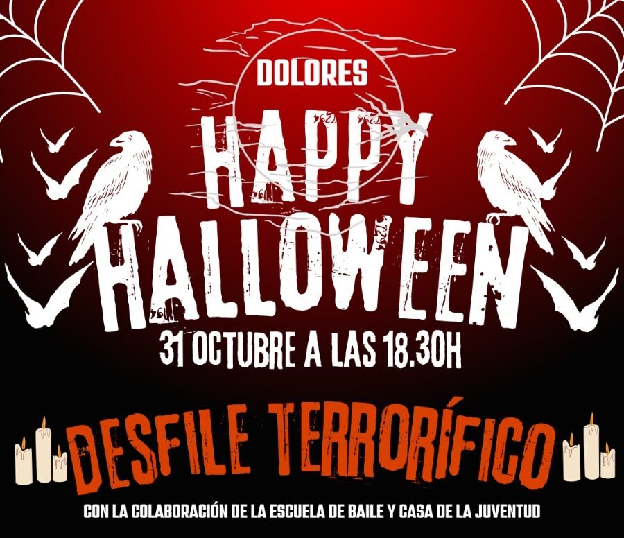 Las calles de Dolores vivirán el terror en la noche de Halloween este martes 31