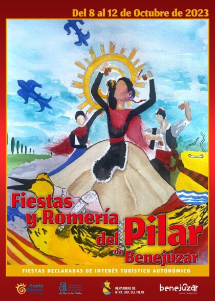 Benejúzar, evento: Acto de homenaje a la 'Seneyra' por el Día de la Comunidat Valenciana, organizado por la Concejalía de Fiestas y la Hermandad de Nuestra Señora del Pilar