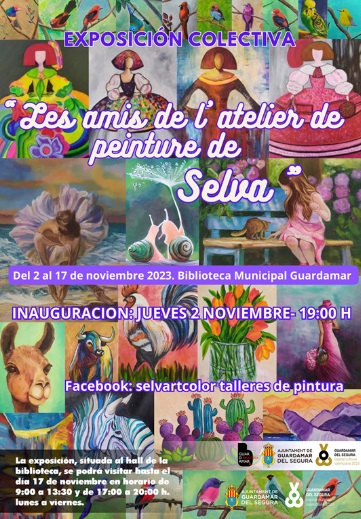 Guardamar del Segura, evento cultural: Exposición de arte de Vicente Paredes, dentro de la agenda municipal de noviembre de 2023 del Ayuntamiento