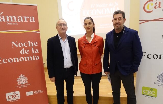 Cámara Orihuela celebra su 'Noche de la Economía' con premios al comercio y la industria