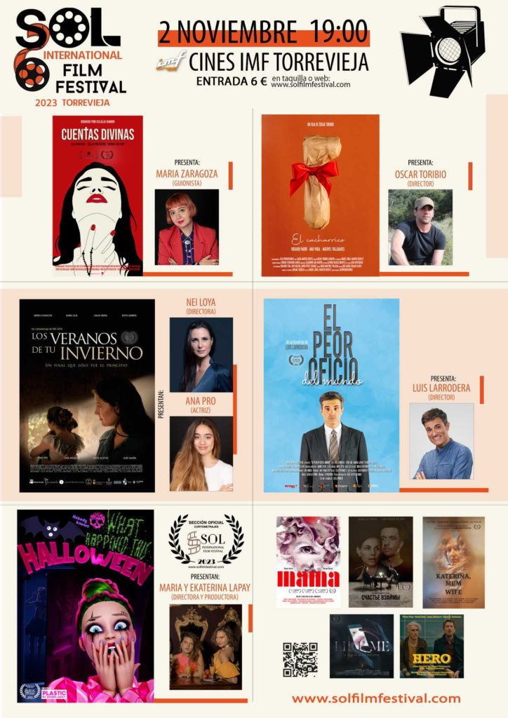 Torrevieja: Proyección de los diez cortometrajes a concurso (V.O.) en ...