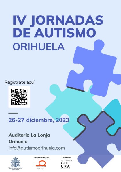 Bienestar Social organiza las IV Jornadas de Autismo durante los días 26 y 27 de diciembre