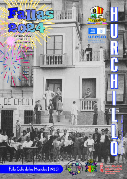 El colegio de Hurchillo prepara sus Fallas 2024 con la presentación del cartel y cargos festeros