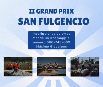 San Fulgencio, evento: II 'Grand Prix San Fulgencio', dentro de los actos de las fiestas patronales en honor a San Fulgencio y San Antonio Abad
