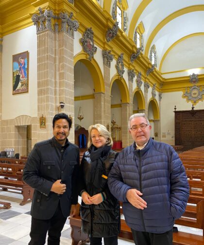 La iglesia de Santiago Apóstol de Albatera recaudará fondos para la rehabilitación de sus torres con el trío 'Trivox' tributo a 'Il divo'