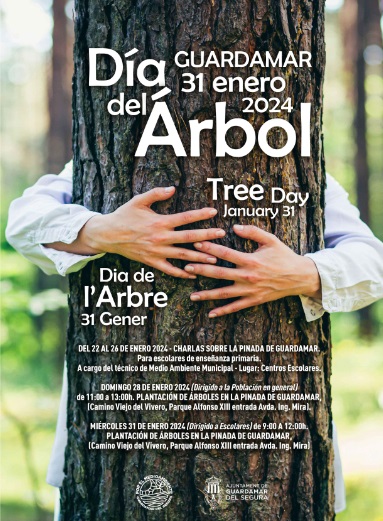 Guardamar, evento: Plantación de árboles para la población en general, dentro de los actos del Día del Árbol organizados por el Ayuntamiento