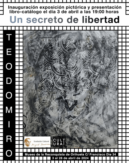 Este miércoles se inaugura la exposición 'Un secreto de libertad' del pintor oriolano Manuel Soriano Lidón (Teodomiro)