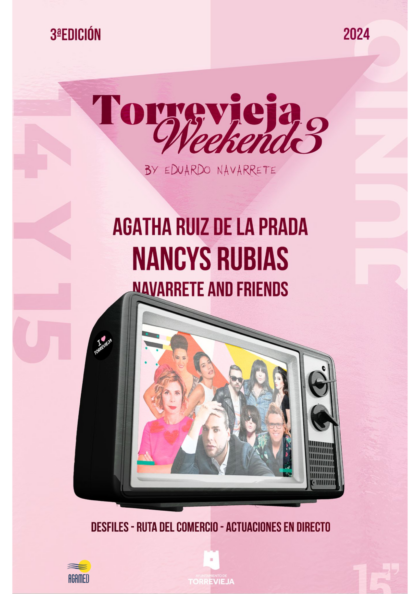 'Torrevieja Weekend' by Eduardo Navarrete celebra su tercera edición el 14 y 15 de junio