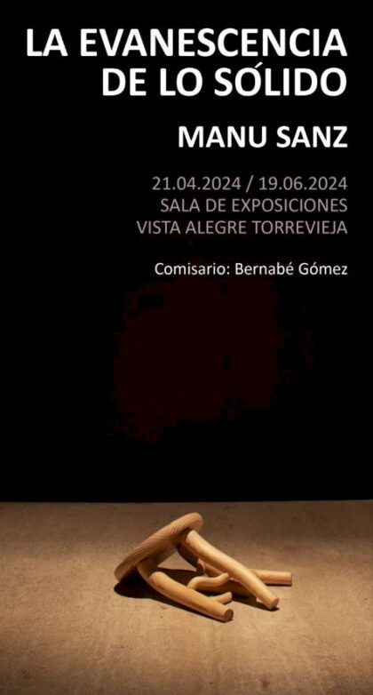 Torrevieja, evento: Exposición escultórica 'La evanescencia de lo sólido', del artista Manu Sanz, organizada por el Instituto Municipal de Cultura 'Joaquín Chapaprieta'