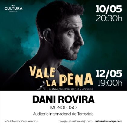 Torrevieja se llena de música, humor y diversión con Dani Rovira, la Orquesta Sinfónica de Torrevieja y el 'Musical de los 80 y 90' 