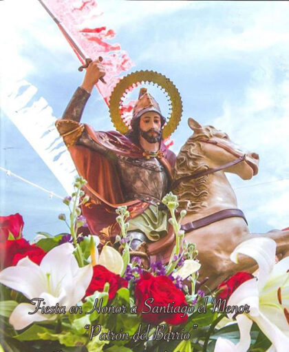 Albatera, evento: Celebración de la misa en honor al patrón Santiago el menor, con el coro 'Gente del barrio', dentro de las fiestas del barrio de San Jaime en honor a Santiago el menor 'patrón del barrio'