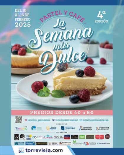 Ocho establecimientos participan en la IV edición de 'Pastel y café. La semana más dulce'