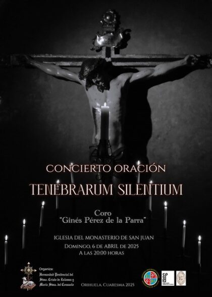 La Hermandad del Cristo de Zalamea celebra este domingo su tradicional concierto 'Tenebrarum Silentium'