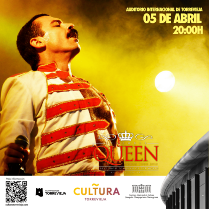 Comienza la programación de abril con un tributo al grupo Queen, la representación de 'La Pasión' y la zarzuela 'La tabernera del puerto'