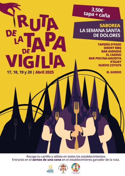 Dolores celebra su I Ruta de la Tapa de Vigilia para saborear la Semana Santa 