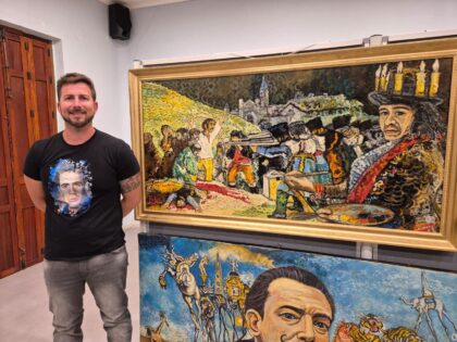 Pedro Juan Rabal rinde homenaje a los maestros y maestras de la pintura universal