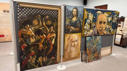 Pedro Juan Rabal rinde homenaje a los maestros y maestras de la pintura universal