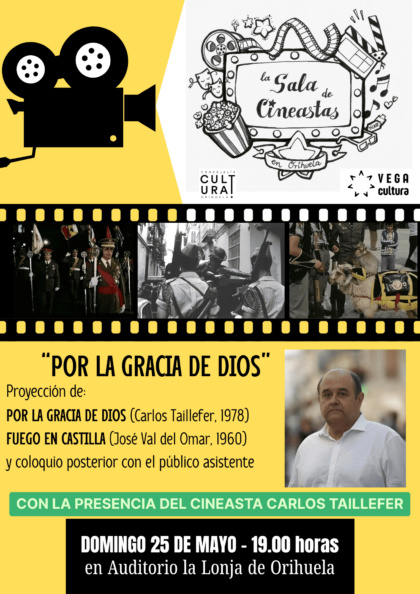 Nueva sesión de la Sala de Cineastas con la proyección de la película 'Por la gracia de Dios'.