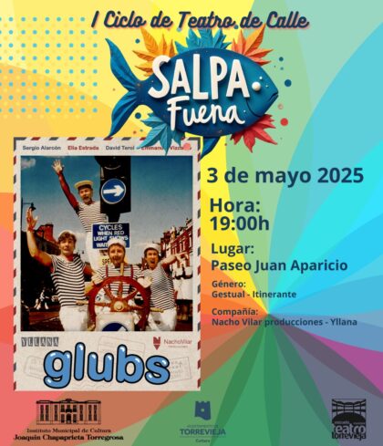 Comienza este sábado el primer ciclo de teatro en la calle 'SALpa Fuera' organizado por el Instituto Municipal de Cultura