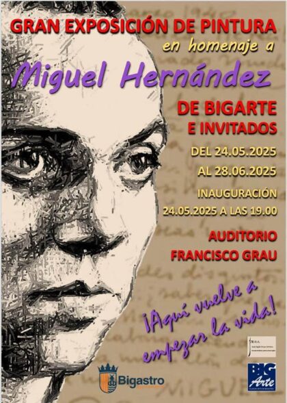Bigastro abre las puertas de su Museo de Historia y Cultura este fin de semana y rinde homenaje a Miguel Hernández